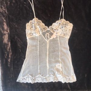 Victoria’s Secret Lace slip.Bridal,Angel wear